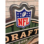 RARE Bud Light NFL Draft 2025 Green Bay Packers Metal Tin Beer Sign Placard
