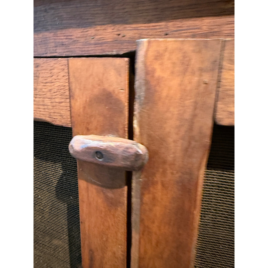 Antique Primitive 19th c. Screened Pie Safe Cabinet Farmhouse Country Storage