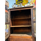 Antique Primitive 19th c. Screened Pie Safe Cabinet Farmhouse Country Storage