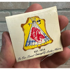 Vintage Fred Rueping Leather Co. Fond du Lac Wis Advertising FULL Matchbook Indian