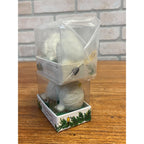 Vintage Department 56 Christmas Snowbird Light-Ups Lot Clip-on Bisque Ornaments and Nesting Pair