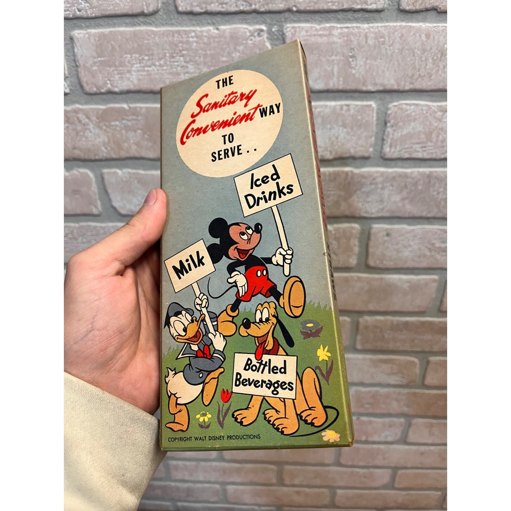 Vintage Walt Disney Sunshine Straws Mickey Mouse Unopened NOS Prop Advertising