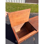 Antique Primitive 19th c. Dry Goods Storage Bin w/ Drawers Country Store Double Door