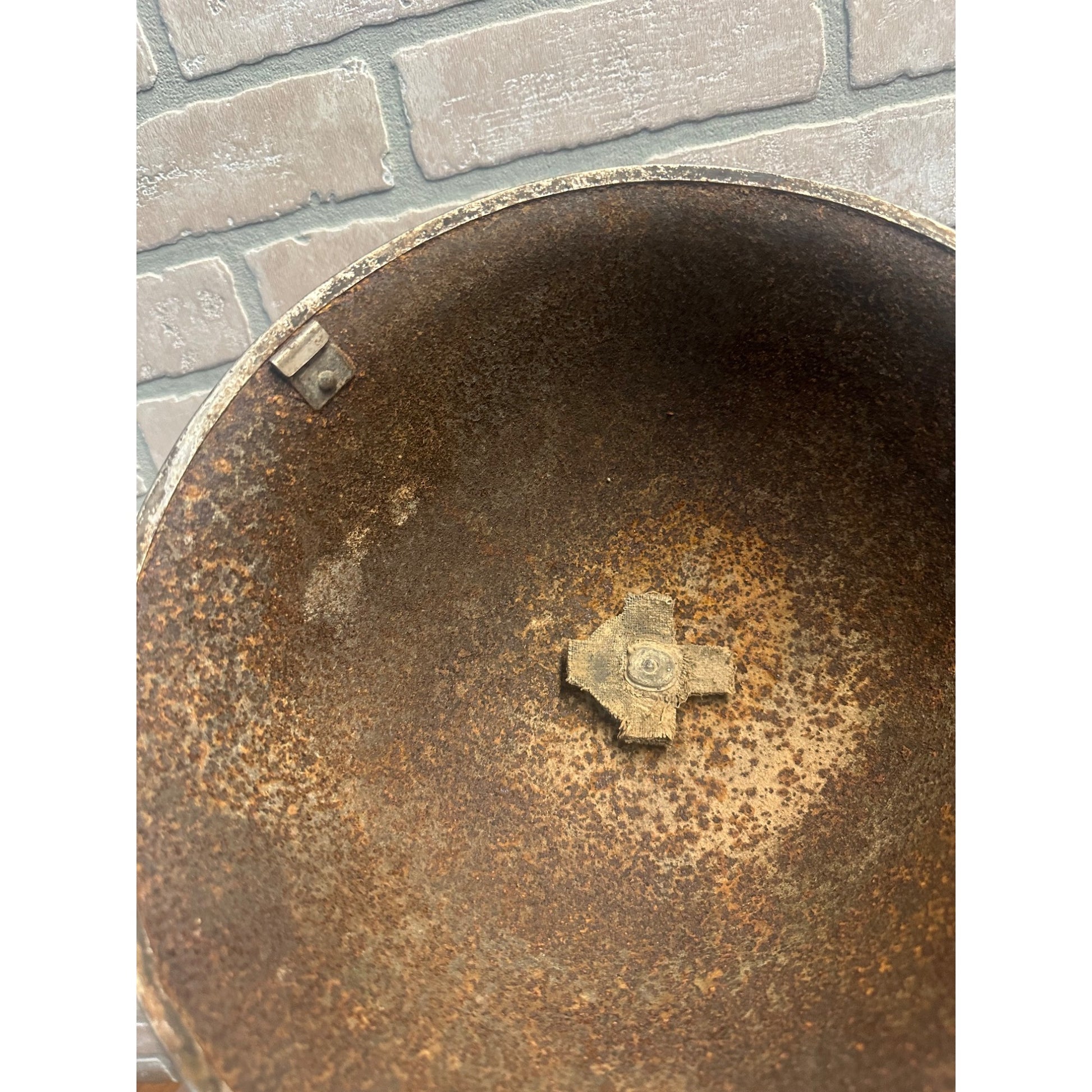 Original WWII Canadian / British Army Helmet Metal - No Liner