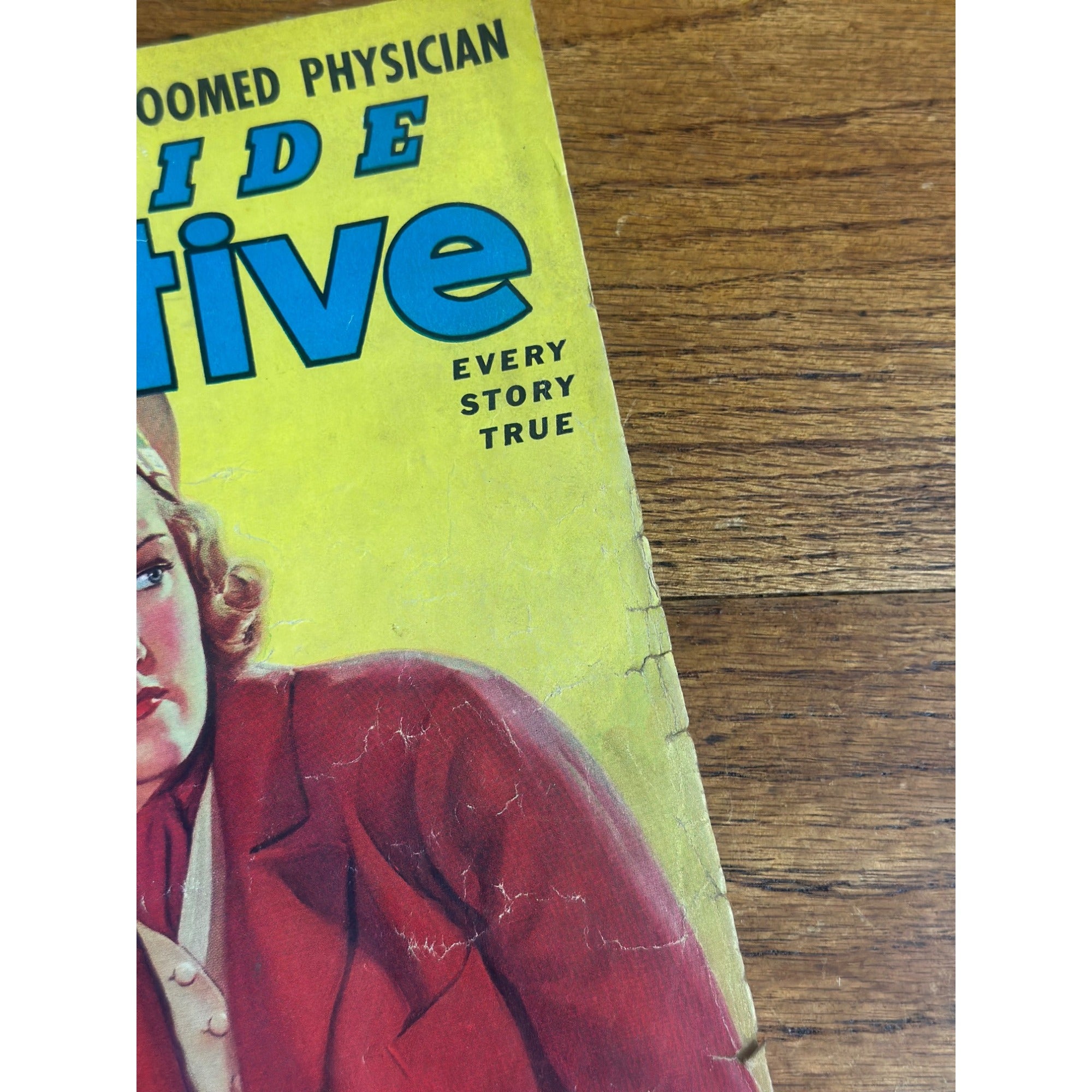 Inside Detective Magazine, December 1938, Vintage True Crime Stories, Pulp