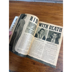 Inside Detective Magazine, December 1938, Vintage True Crime Stories, Pulp