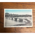 Crystal Lake Resort Post Office Elkhart Lake Wisconsin Postcard Wis WI c1939