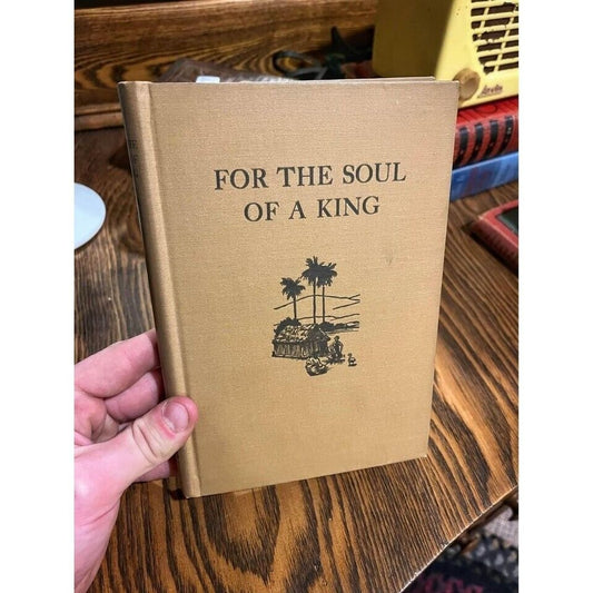 Vintage 1936 Madagascar Africa Exploration “For the Soul of a King” Hardcover Bo