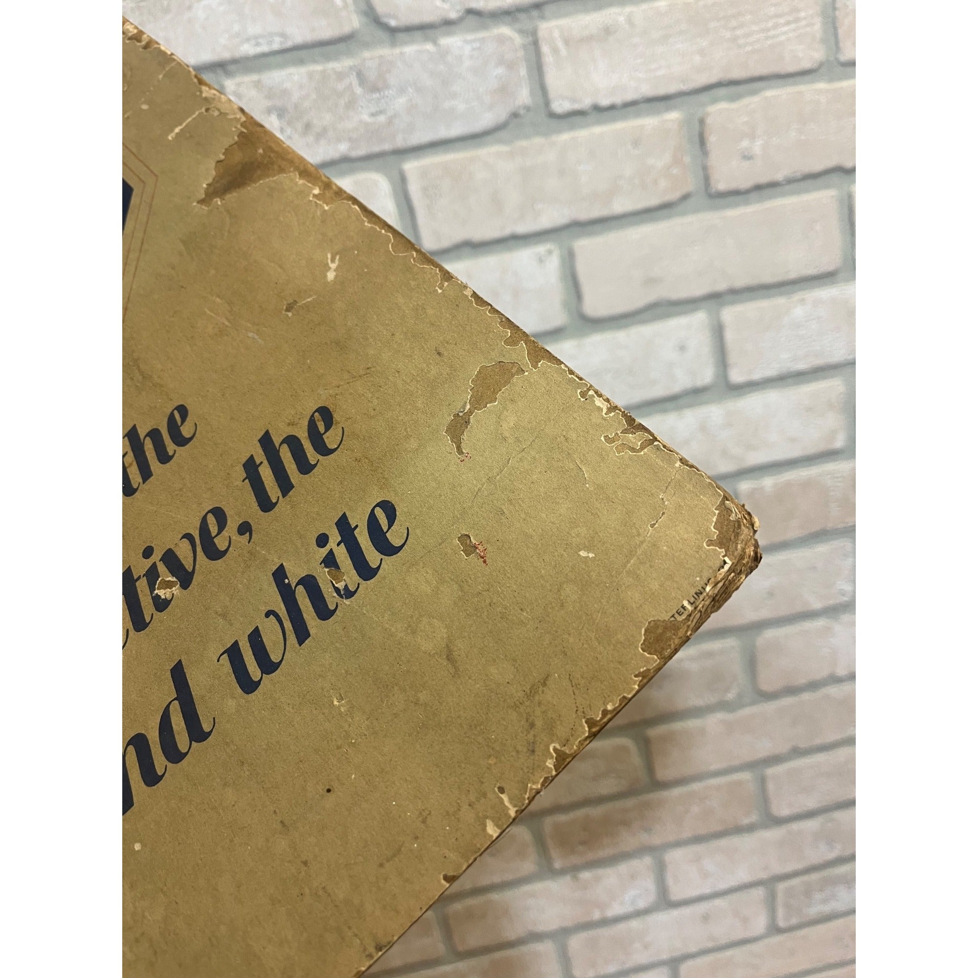 Vintage 1920's Art Deco Tennis Advertising Pebeco Tooth Paste Sign Dentistry