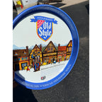 Vintage Heileman's Old Style Beer Lager Metal Advertising Bar Tray