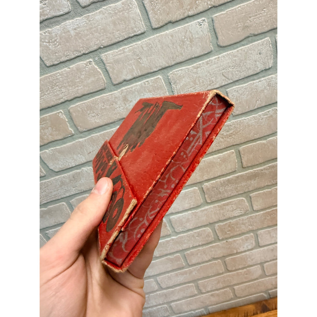 Vintage Our Gang School Box Pencil Case 1930s Baseball Graphics