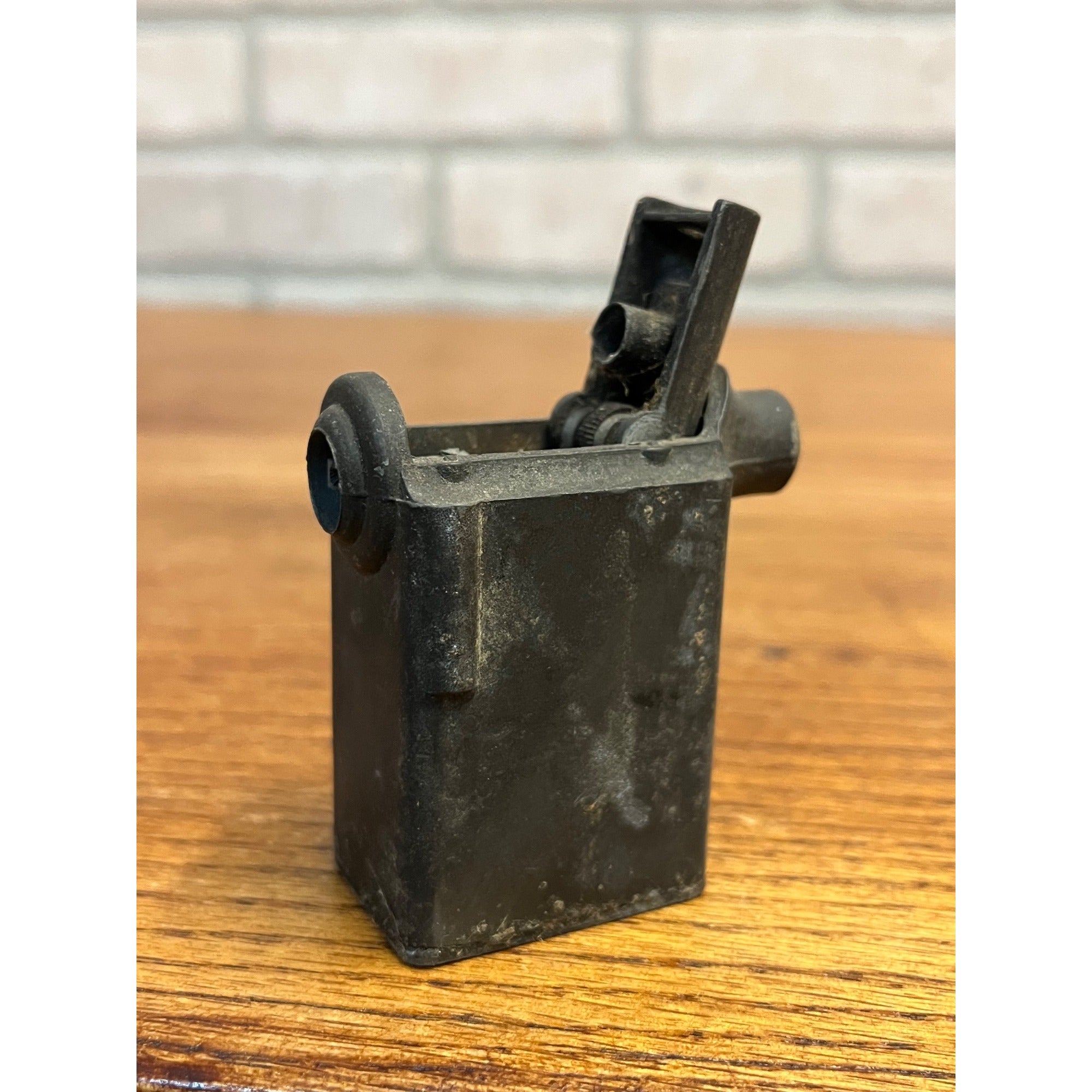 Antique Vintage Table Lighter Insert for Figural Negbaur Artillery Cannon Parts