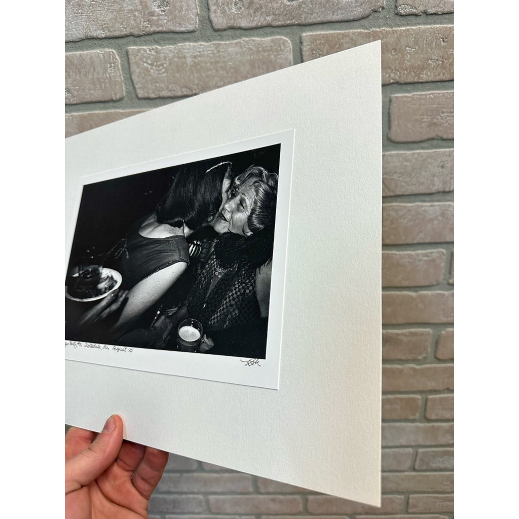 Neil A. Miller Original 1975 Photo Negative Print Bon Voyage Party Scottsdale AZ Signed