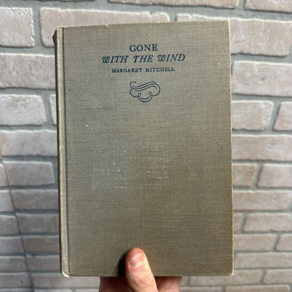 Gone with the Wind by Margaret Mitchell (August 1936) Hardcover Book MacMillan