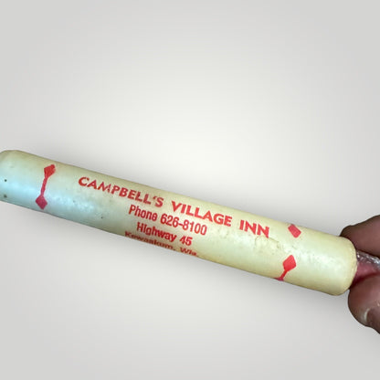 Vintage Campbell's Village Inn Kewaskum Wis Advertising Bottle Opener Bar Pub