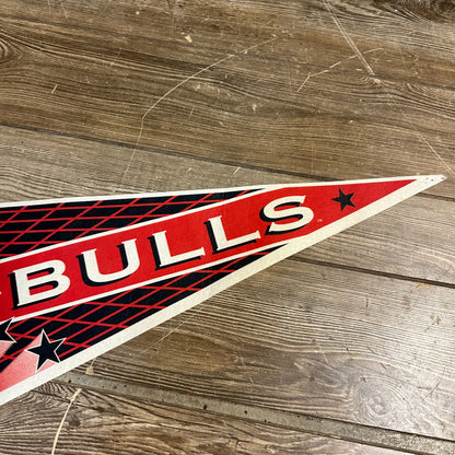 Vintage 1990s Chicago Bulls NBA Full Size 30" Pennant Wincraft Michael Jordan