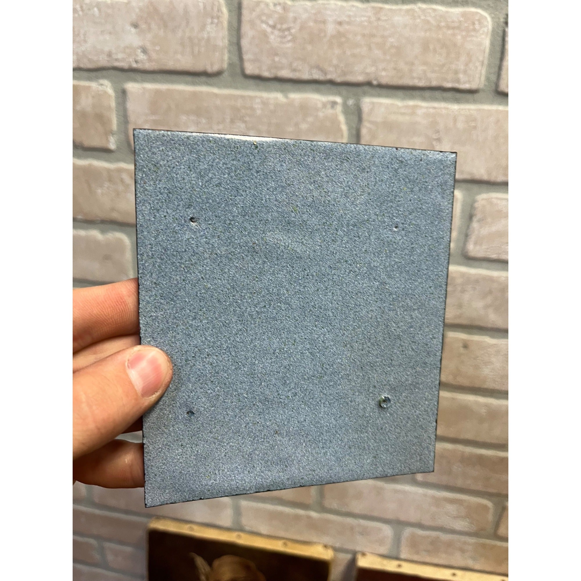 Vintage Mid-Century Butterfly Porcelain Decorative Tile Decor Brown Cottagecore