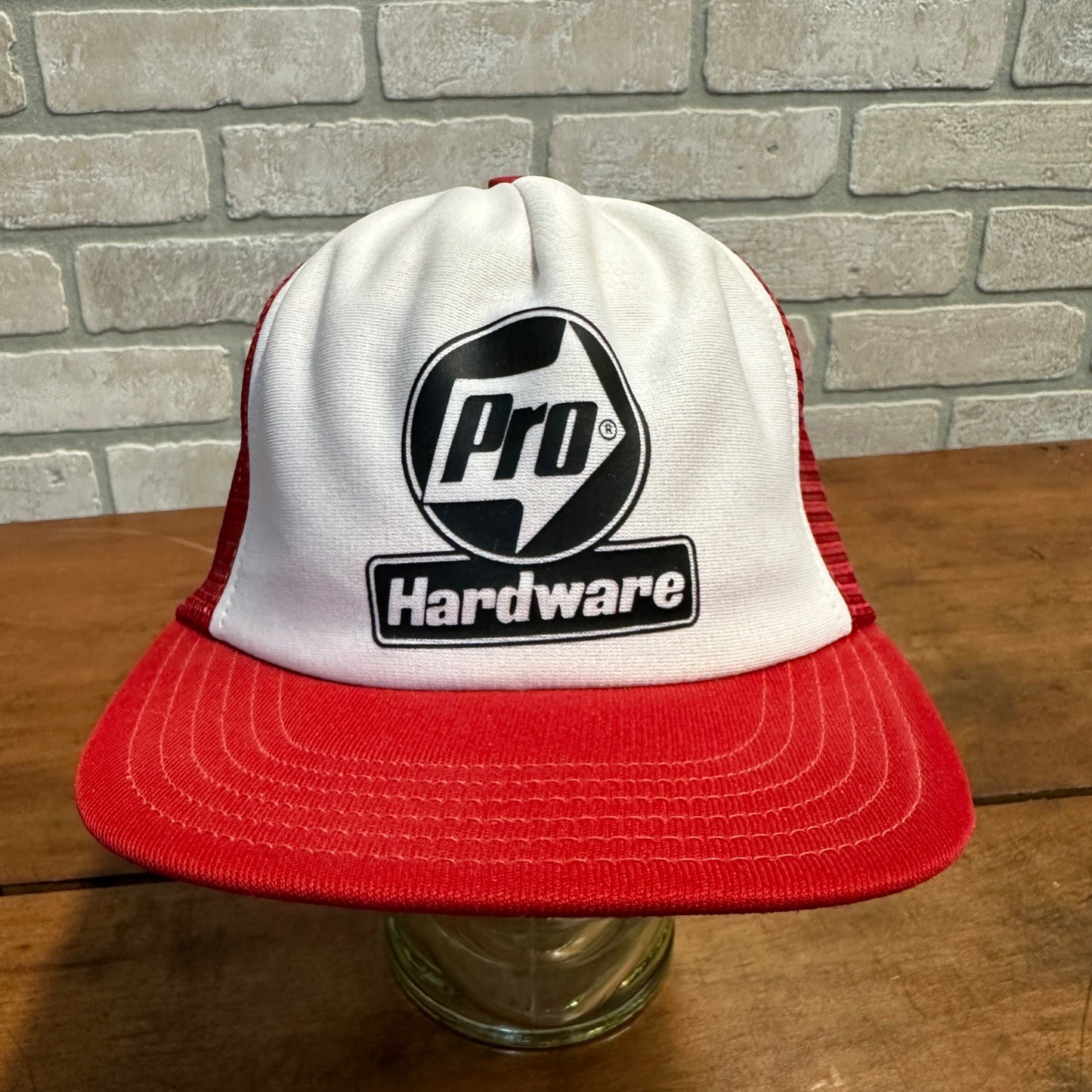 VINTAGE PRO HARDWARE CONSTRUCTION MEQUON WIS RETRO SNAPBACK HAT