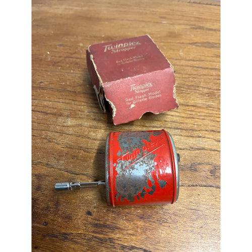 Vintage Barber Twinplex Stroppers Razor Strop Barber Shop Decor