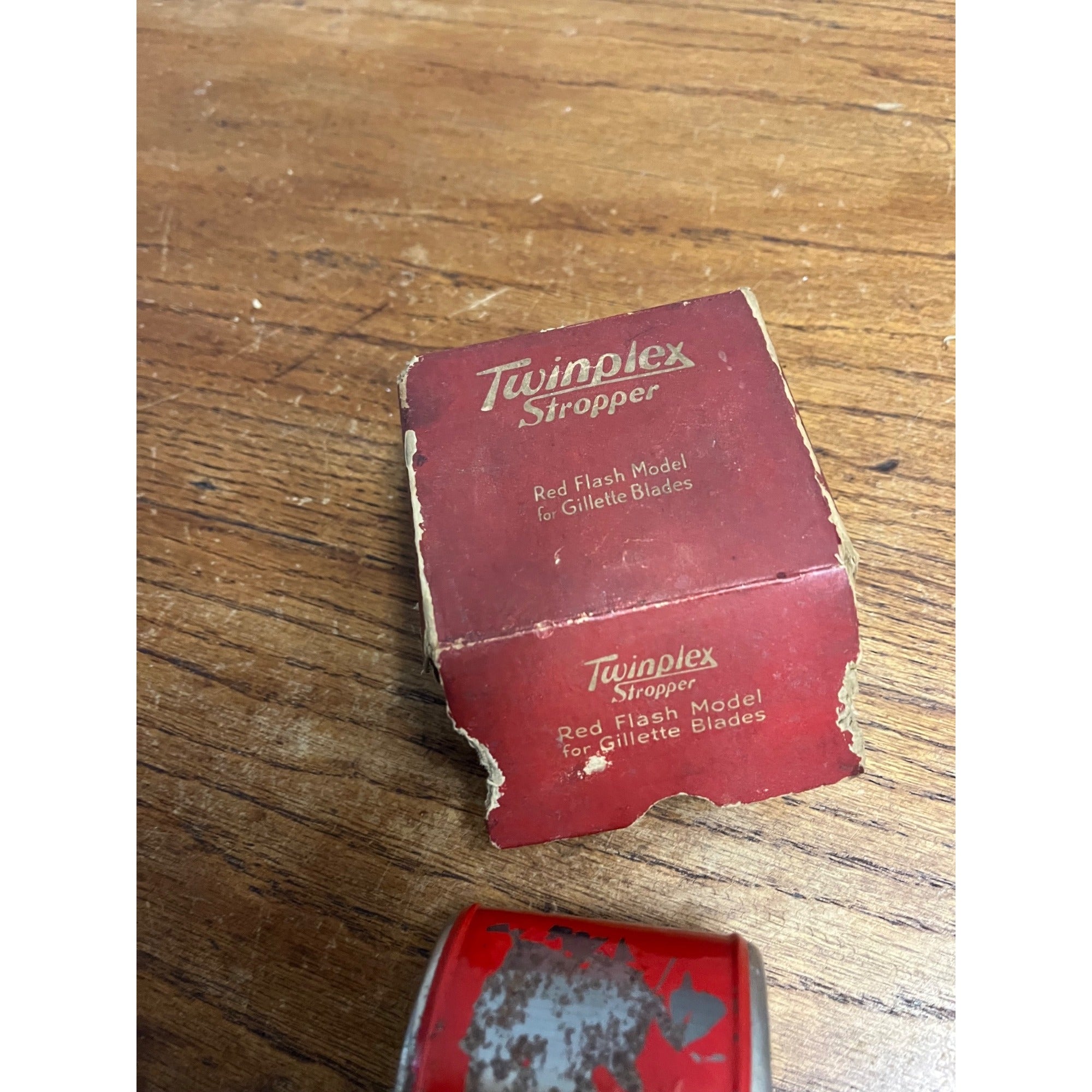 Vintage Barber Twinplex Stroppers Razor Strop Barber Shop Decor