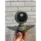 Vintage Boyce MotoMeter Flying Wing Universal Radiator Cap Hood Ornament Auto Car