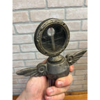 Vintage Boyce MotoMeter Flying Wing Universal Radiator Cap Hood Ornament Auto Car