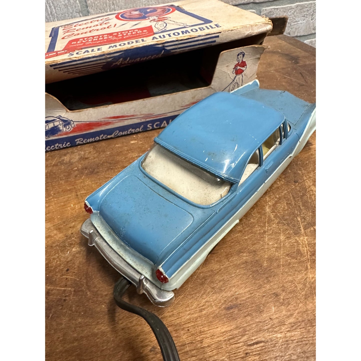 Vintage AMT Ford Fairlane Victoria Remote Promo Car w/ Box