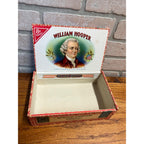 Vintage William Hooper Cigar Box, E. C. Schmidt Maker, Appleton, Wisconsin
