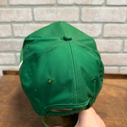 VINTAGE PIONEER SEED SNAPBACK TRUCKER HAT ROPE CAP GREEN