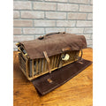 Original Vintage 1940s WWII Swiss Pigeon Bird Carrier Cage Crate