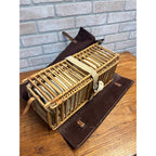 Original Vintage 1940s WWII Swiss Pigeon Bird Carrier Cage Crate