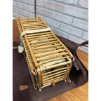 Original Vintage 1940s WWII Swiss Pigeon Bird Carrier Cage Crate