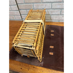 Original Vintage 1940s WWII Swiss Pigeon Bird Carrier Cage Crate