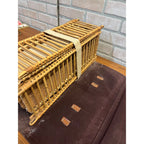 Original Vintage 1940s WWII Swiss Pigeon Bird Carrier Cage Crate
