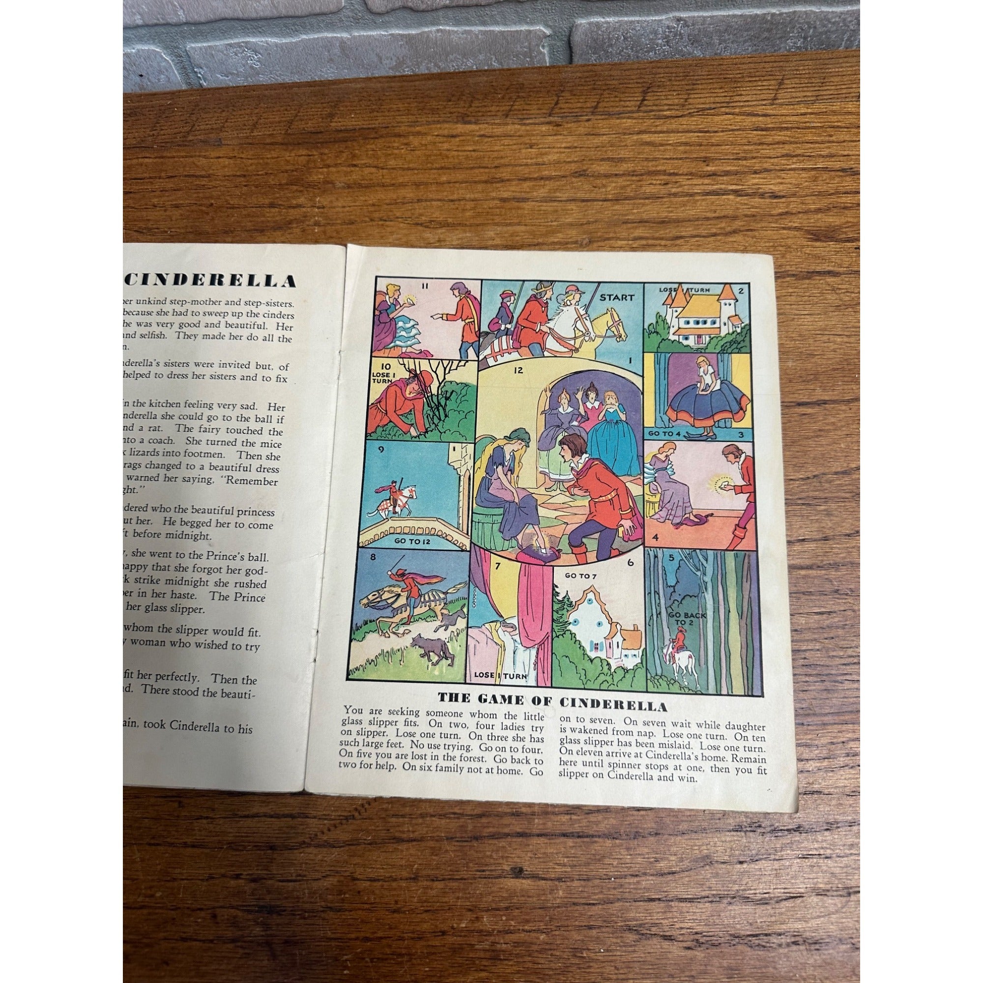 Vintage 1931 Kellogg's Story Book of Games Advertising Premium Black Sambo