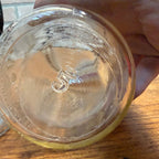Pair Ideal Ball Fruit Canning Jars Clear Bail Handle Glass Lid 1908 Quart & Pint