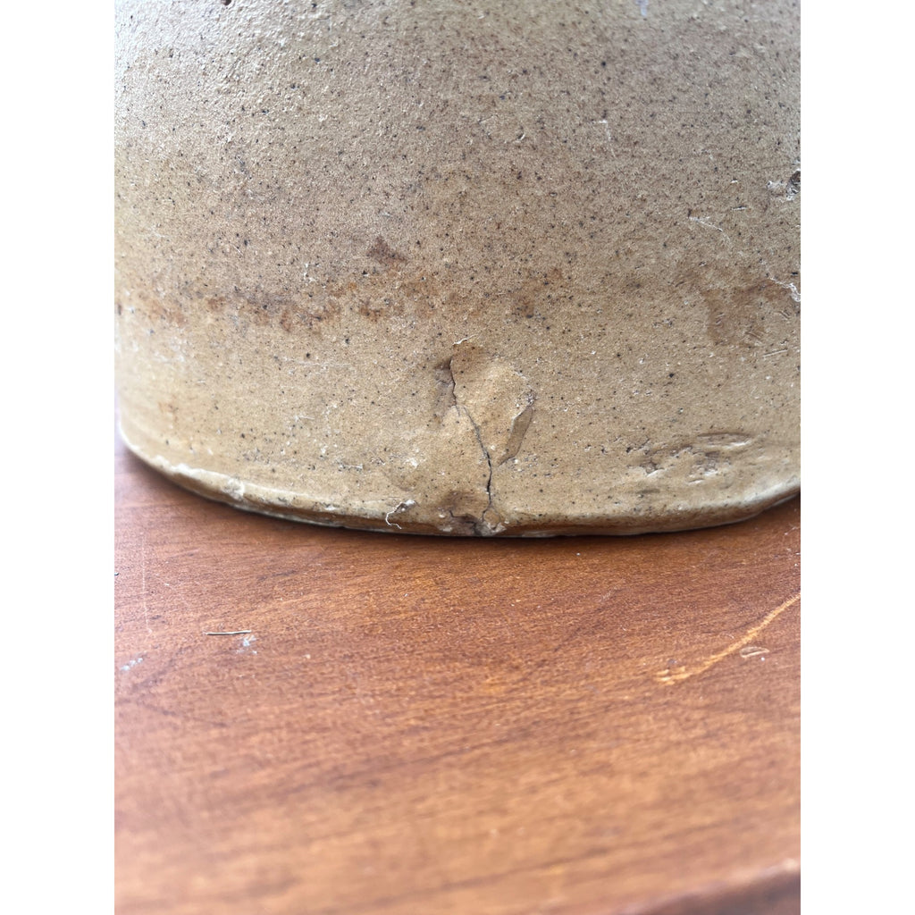 Antique 5 Gallon Stoneware Buuter Churn Crock Ohio Pottery Salt Glazed