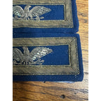 Original Rare Civil War Pair Full Colonel Officers Eagle Shoulder Boards Bullion