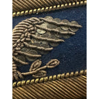 Original Rare Civil War Pair Full Colonel Officers Eagle Shoulder Boards Bullion