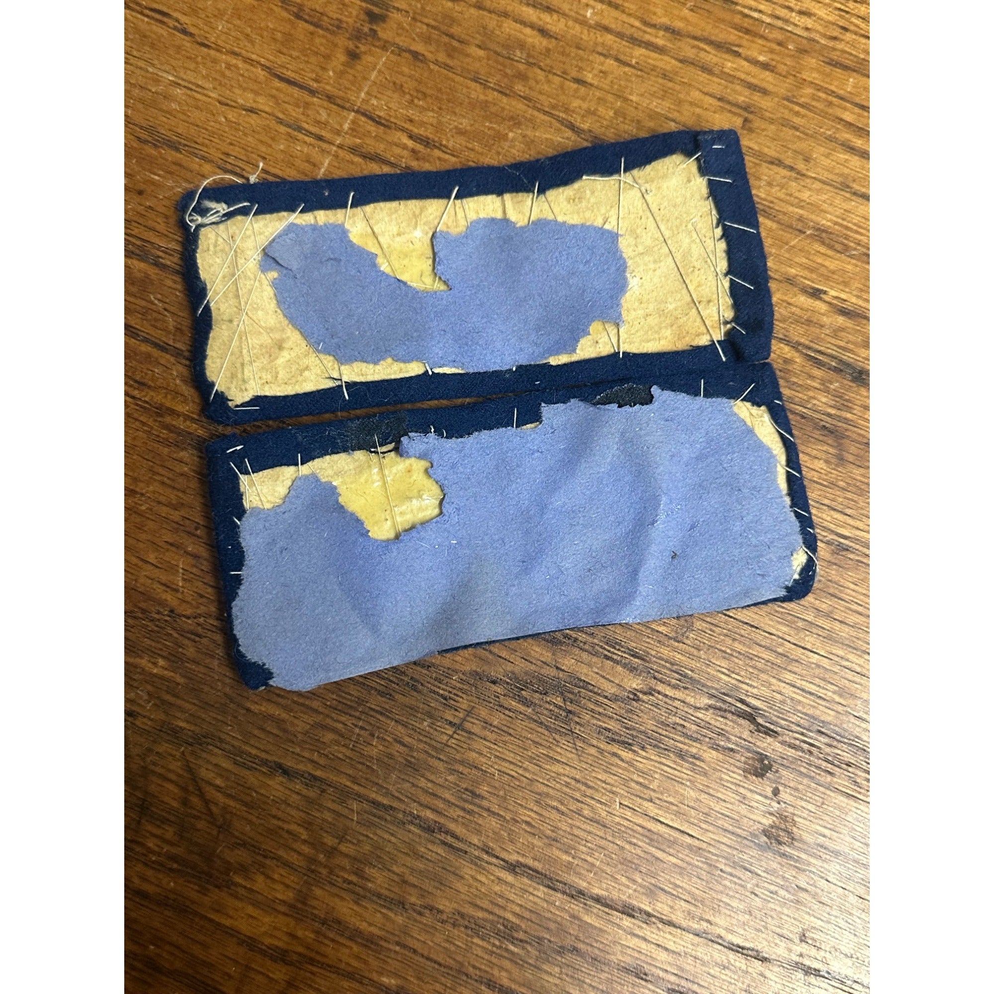 Original Rare Civil War Pair Full Colonel Officers Eagle Shoulder Boards Bullion