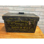 Antique Primitive 19th c. Eclipse Egg Carrier Crate Box Painted AAFA Farmhouse