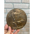WW1 Memorial Death Penny Named Lance Corporal Gail Layton Dennis WWI World War