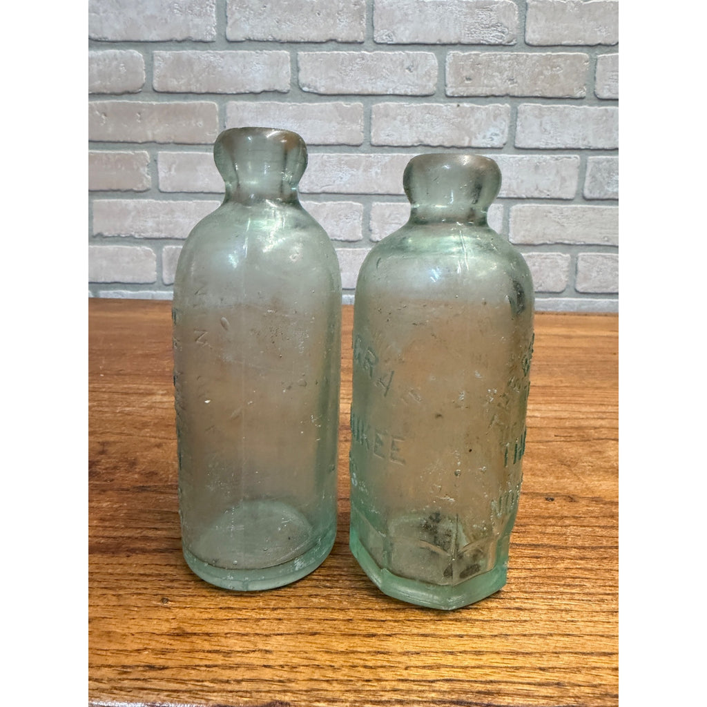 Antique 1900s Milwaukee Wis Blob Hutch Hutchinson Lot John Graf El Husting