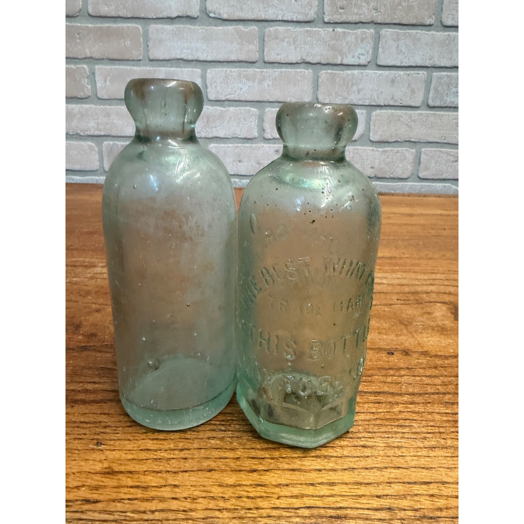 Antique 1900s Milwaukee Wis Blob Hutch Hutchinson Lot John Graf El Husting