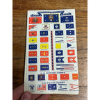 Vintage c1930s History of American Flag School Brochure Patriotic United States