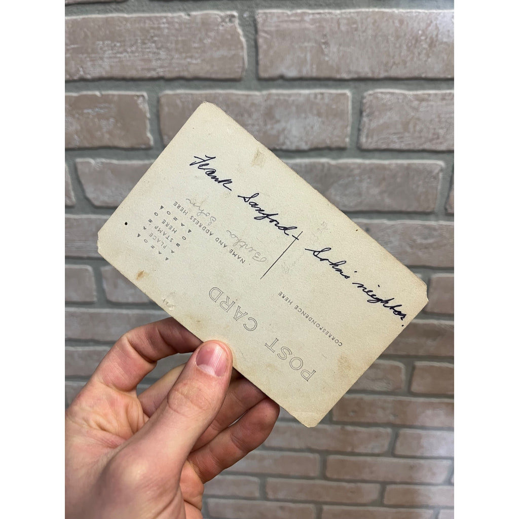 RPPC Postcard ~ Walk Behind Plow Horse Drawn Horses Farm Farmer Wisconsin