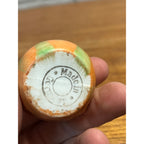 Rare Antique German Halloween Pumpkin Jack-o-Lantern Porcelain Childs Tea Cup