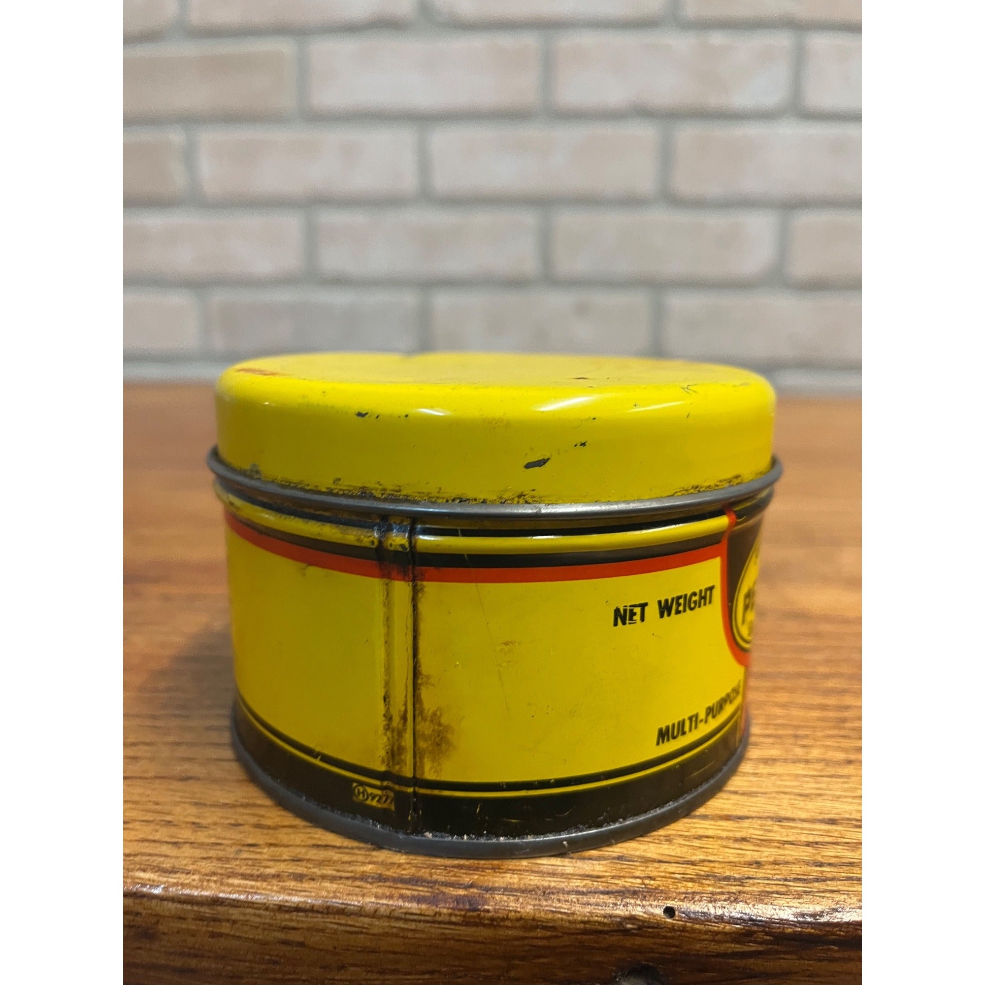 Vintage Pennzoil Multi Purpose Lubricant No. 705 Tin Garage Gas Auto Advertising
