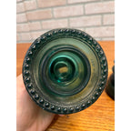 Vintage Aqua Teal Blue Hemingray No. 42 Glass Insulator Set of 4