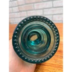 Vintage Aqua Teal Blue Hemingray No. 42 Glass Insulator Set of 4
